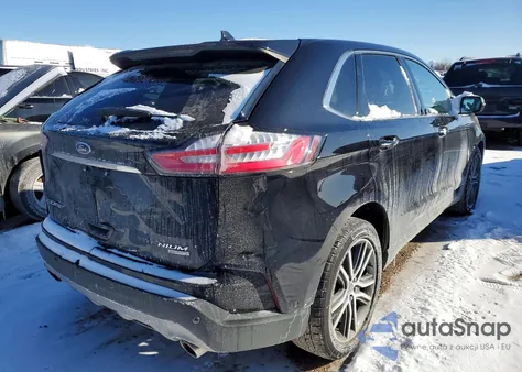 2019 Ford Edge Titanium z USA, uszkodzony, nr VIN 2FMPK3K99KBC16500